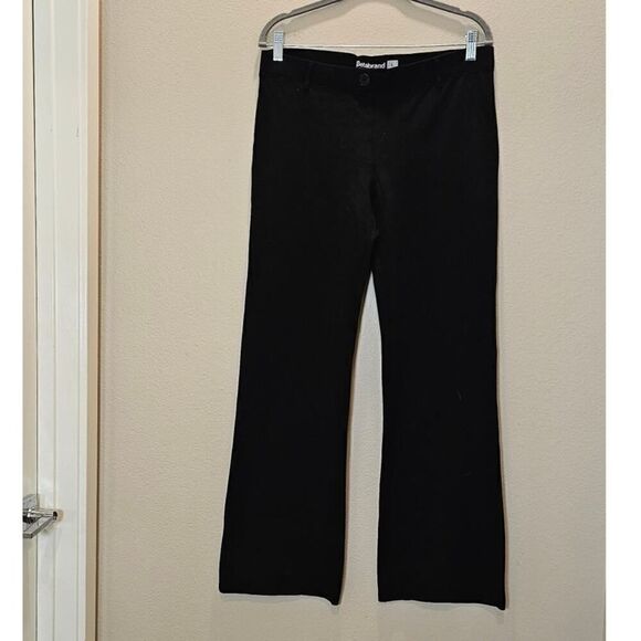 Betabrand Black Knit Bootcut Yoga Pants Size Large - Picture 2 of 6